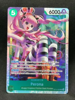 One Piece - Perona- OP14-033 SR - Azure Seas - Image 1