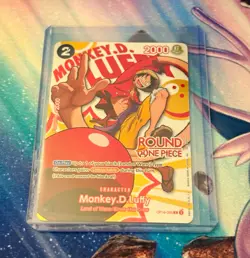 Monkey D. Luffy OP16-095 Round One One Piece Rare Alt Art Foil - Image 1