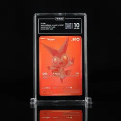 Victini 171/086 Reverse Holo Secret Rare Pokemon Black Bolt TAG 10 GEM MINT - Image 1