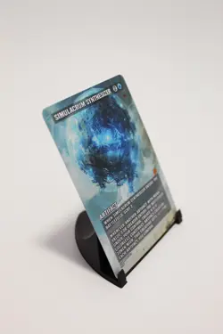 MTG Simulacrum Synthesizer - Altered Full Art Card On Premium BlueCore Cardstock - Image 4