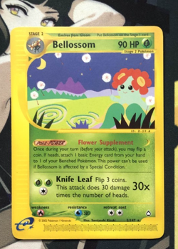 Pokemon Aquapolis 5/147 Bellossom Card Excellent Condition Fast Shipping - Image 1