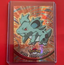 Topps Chrome Nidorina #30 TV Animation Edition Foil Chrome Pokemon TCG Card - Image 1