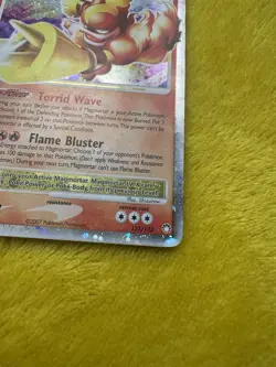 Pokemon TCG Magmortar LVL x Reverse Holo Rare Card 123/123 Mysterious Treasures - Image 3