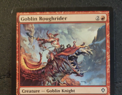 Goblin Roughrider Magic NM Red Common MAGIC MTG CARD.... ..... (DS3D1B5) - Image 3