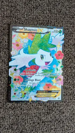 Pokemon Card Shaymin-EX Holo RC21/RC25 Radiant Ultra Rare 110 HP Eng 2013 - Image 3