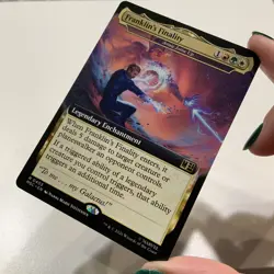 Franklin's Finality (Extended Art) 0403 - Commander: Marvel Super Heroes MTG NM - Image 3