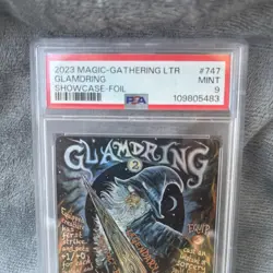 Glamdring Borderless Poster NM Foil MTG Lord of the Rings PSA 9 - Image 2