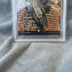 Glamdring Borderless Poster NM Foil MTG Lord of the Rings PSA 9 - Image 3