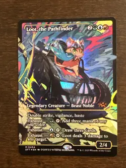 Magic: The Gathering Loot, the Pathfinder (Showcase Foil) Aetherdrift - Image 1
