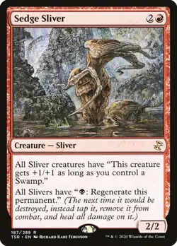 Sedge Sliver Time Spiral Remastered NM MTG - Image 1