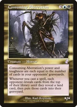 Consuming Aberration Time Spiral Remastered NM MTG - Image 1