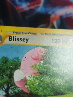 Blissey 6/147 Aquapolis Non Holo Rare Pokemon Card Moderate Play - Image 4