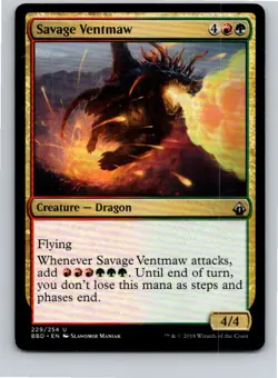 Magic the Gathering Savage Ventmaw Battlebond MTG Free Shipping! - Image 1