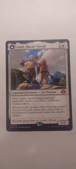 MTG Ajani, Nacatl Pariah/Ajani, Nacatl Avenger X 1 - Mythic Rare, NM/M - Image 1