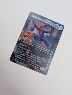 MTG - Spider-Man, To the Rescue (Borderless)- Marvel Super Heroes NM/M Condition - Image 2