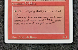 Goblin Balloon Brigade Magic the gathering 3rd MTG MINT NEVER PLAYED (DS3D1K2) - Image 5