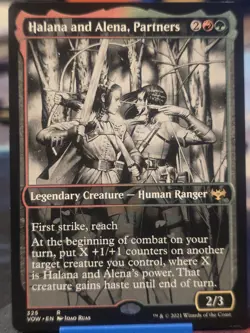 Halana and Alena, Partners (Showcase) Innistrad: Crimson Vow Regular - Image 1