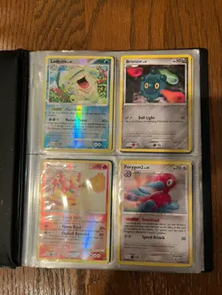 Pokemon Diamond and Pearl Cards + Secret Wonders Binder - Image 1