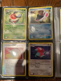 Pokemon Diamond and Pearl Cards + Secret Wonders Binder - Image 2