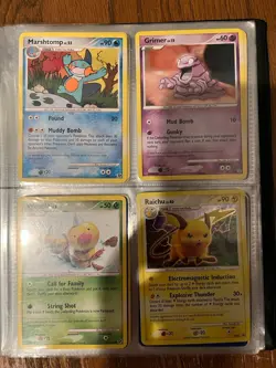 Pokemon Diamond and Pearl Cards + Secret Wonders Binder - Image 3