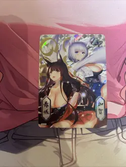 WAIFU Secret Garden SP Hit Rare card. Sexy Anime Girl - Image 1