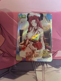 WAIFU Sakura Story Rias Gremory LR Rare card. Sexy Anime Girl - Image 1