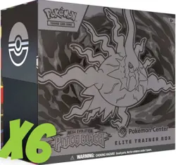 Pokemon Tcg Mega Evolutions Pitch Black Pokemon Center Elite Trainer Box X6 New - Image 1