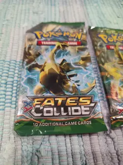 Pokemon XY Fates Collide Sealed Booster Pack 2x Bundle - Image 2