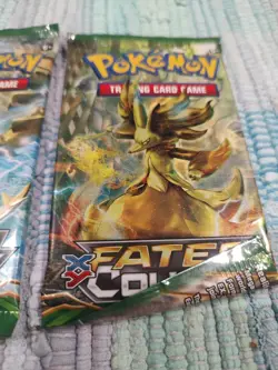 Pokemon XY Fates Collide Sealed Booster Pack 2x Bundle - Image 3