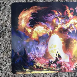 Pokemon Official Charizard UPC Ultra Premium Rubber Play Mat Playmat New Unused - Image 2