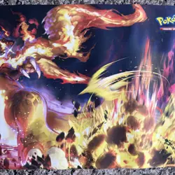 Pokemon Official Charizard UPC Ultra Premium Rubber Play Mat Playmat New Unused - Image 4