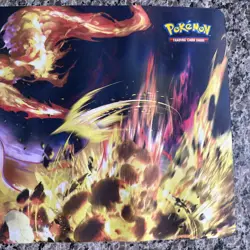 Pokemon Official Charizard UPC Ultra Premium Rubber Play Mat Playmat New Unused - Image 5