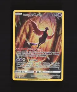 Galarian Articuno SWSH282 Black Star Promo Full Art Holo Pokemon Card - Image 2