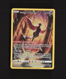 Galarian Articuno SWSH282 Black Star Promo Full Art Holo Pokemon Card - Image 4