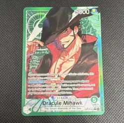 Dracule Mihawk AAL OP14-020 One Piece TCG English, NM - Image 1