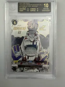 2025 One Piece Best Premium Booster OP09096 My Era.. Begins!! BGS 10 BLACK LABEL - Image 1
