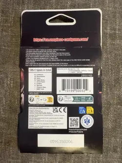 One Piece TCG OP-16 The Time Of Battle Sleeved Booster Pack New Sealed - Image 2