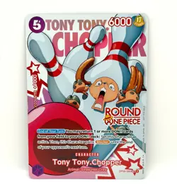 Round 1 TONY TONY.CHOPPER One Piece TCG Promo OP09-068 - ENGLISH NM/MT - IN HAND - Image 1