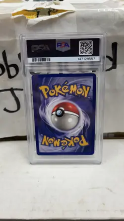 1999 DRAGONITE HOLO RARE FOSSIL POKEMON TCG PSA 7 NM NEAR MINT #4/62 - Image 5