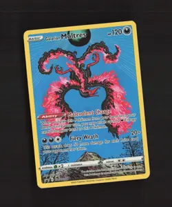 Galarian Moltres SWSH284 Black Star Promo Full Art Holo Pokemon Card - Image 2