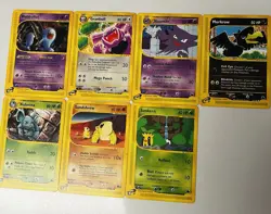 Pokemon Skyridge - 7 Card Lot - Rare Vintage 2003 - NM/LP - Non Holo - EReader - Image 1