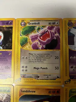 Pokemon Skyridge - 7 Card Lot - Rare Vintage 2003 - NM/LP - Non Holo - EReader - Image 3