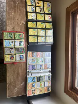 Vintage And Mid Era Pokemon Card Binder Lot! x3 Holos! Reverse Holos, & Bulk - Image 1