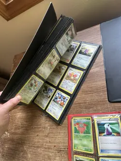 Vintage And Mid Era Pokemon Card Binder Lot! x3 Holos! Reverse Holos, & Bulk - Image 2