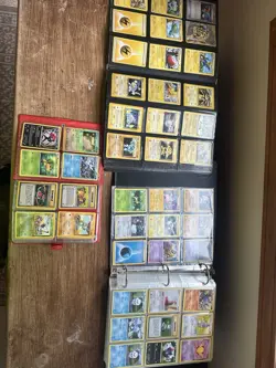 Vintage And Mid Era Pokemon Card Binder Lot! x3 Holos! Reverse Holos, & Bulk - Image 5