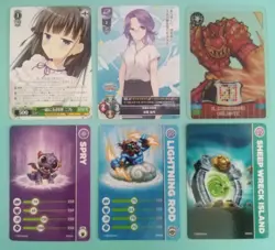 Lotto TCG 6 Anime Cards Lycee Overture Very Rare Waifu Girls - Image 1