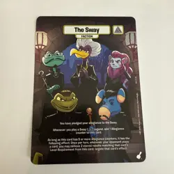 Neopets Battledome TCG War for the Obelisk UR The Sway Faction Card - Image 1
