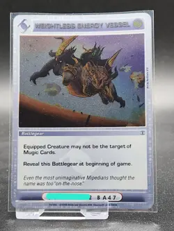 Chaotic Card : Weightless Energy Vessel Turn Of The Tide Rare Battlegear - Image 1