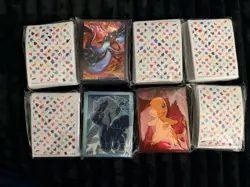 Pokemon TCG ETB Card Sleeves - Lot of 8 Sealed - Image 1