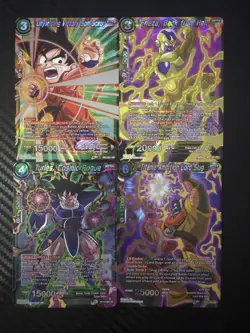 Dragon Ball TCG Lot Of 24 SR Cards. English. Condition LP - Image 3